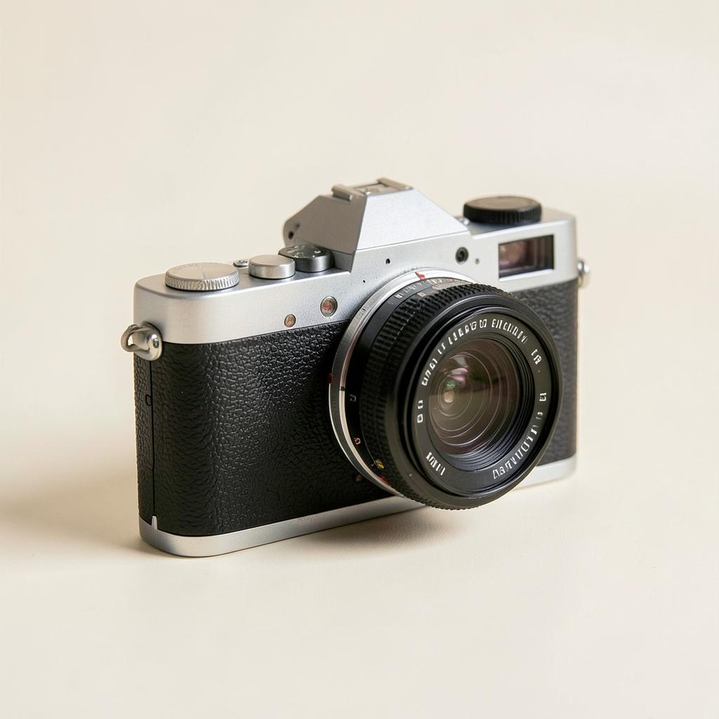 Compact mirrorless camera + 28mm lens