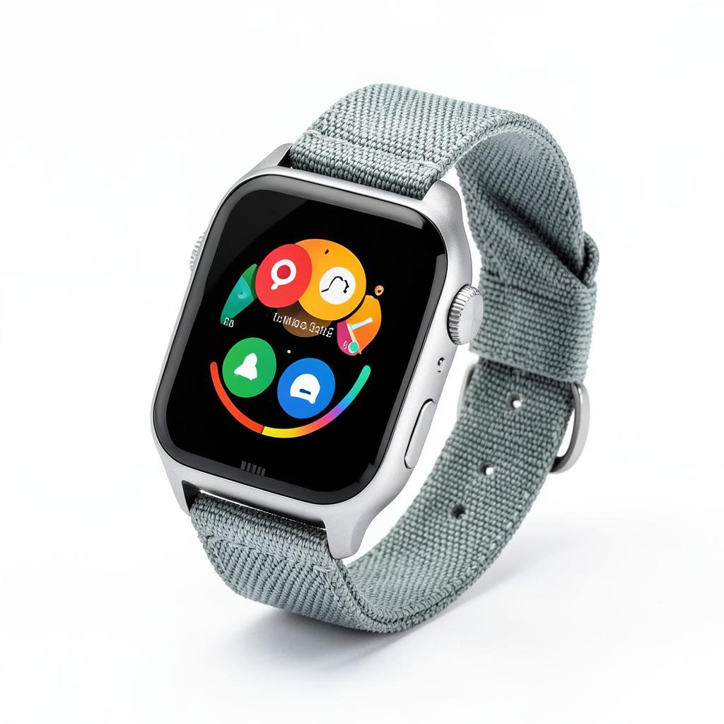 Smartwatch 44mm with two straps